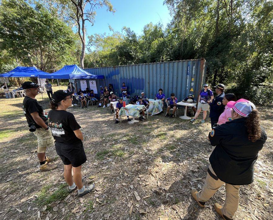 Protecting Our Pollinators & Biophilic Architecture station at Science Week 2025