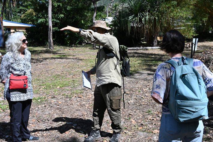 Native Plant Tour station at Science Week 2025