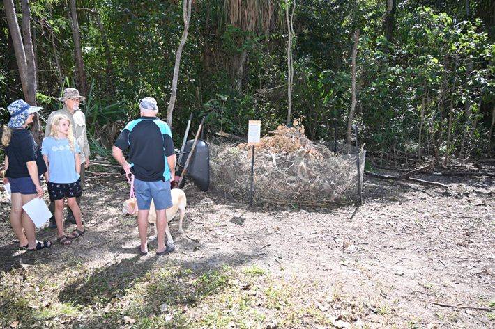 Native Plant Tour station at Science Week 2025